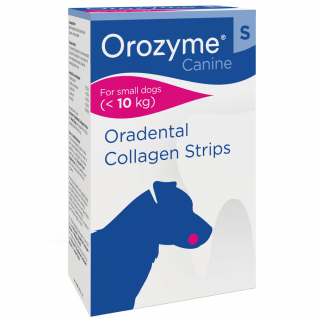 Orozyme Oradental Collagoken Stripes S - Gryzaki dentystyczne dla małego psa