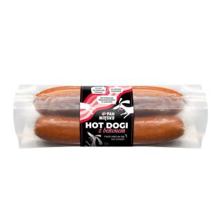 PAN MIĘSKO Hot Dogi z bekonem 220g przysmak dla psów dorosłych