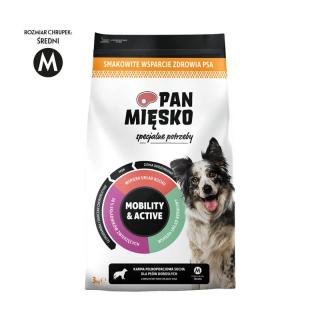 PAN MIĘSKO Specjalne potrzeby M 3kg Mobility  Active karma sucha dla psa dorosłego