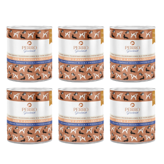 PERRO Gourmet Dzik z pasternakiem 6x800g monobiałkowa karma dla dorosłych psów