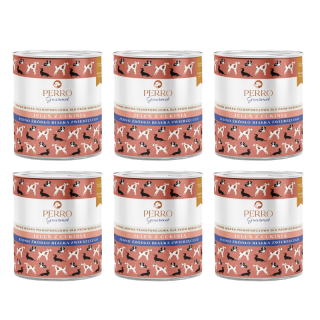 PERRO Gourmet Jeleń z cukinią 6x800g monobiałkowa karma dla psów dorosłych