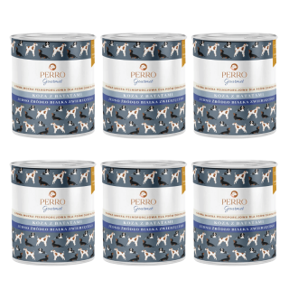 PERRO Gourmet Koza z batatami 6x800g monobiałkowa karma dla psów dorosłych