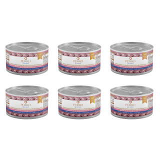 PERRO Gourmet Królik z marchewką 6x200g monobiałkowa karma dla dorosłych psów