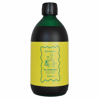 PET FORM LABS Olej dla psa NA ZDRÓWKO 500ml
