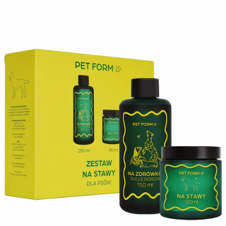 PET FORM LABS Zestaw NA STAWY dla psa 15kg na 30 dni