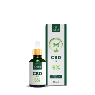 Pokusa GreenLine CBD 5% 10 ml olej CBD z olejem z łososia