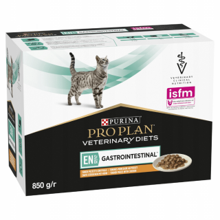 PURINA PRO PLAN VD EN St/Ox Gastrointestinal 10x85g z kurczakiem