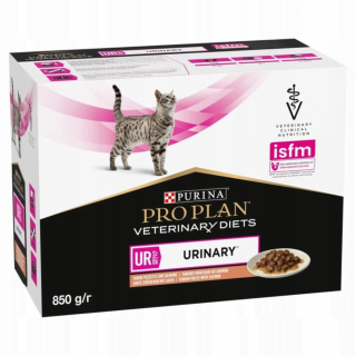 PURINA PRO PLAN VD UR St/Ox Urinary 10x85g z łosoś