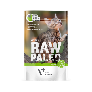 RAW PALEO mokra karma dla kociąt dziczyzna 100g