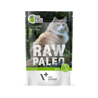 RAW PALEO mokra karma dla kotów dorosłych dziczyzna 100g