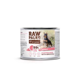 RAW PALEO PorkLamb Adult 200g mokra karma dla psów dorosłych duoproteina wieprzowina z jagnięciną