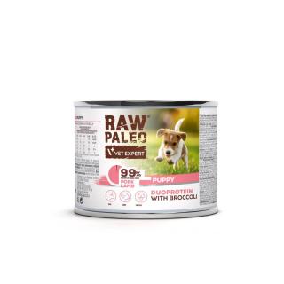 RAW PALEO PorkLamb Puppy 200g mokra karma dla szczeniąt duoproteina wieprzowina z jagnięciną