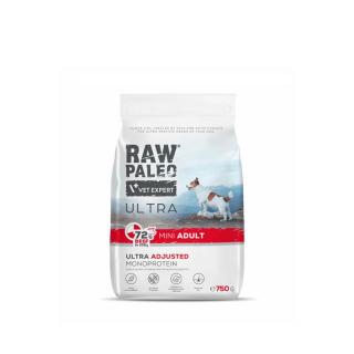 RAW PALEO Ultra Beef Mini Adult 750g z wołowiną dla psów dorosłych ras małych