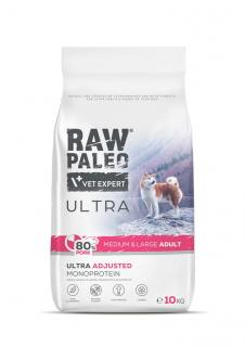 RAW PALEO Ultra Pork MediumLarge Adult 10kg z wieprzowiną dla psów dorosłych ras średnich i dużych