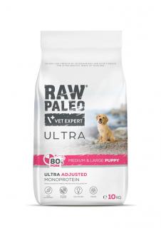 RAW PALEO Ultra Pork MediumLarge Puppy 10kg z wieprzowiną dla szczeniąt ras średnich i dużych