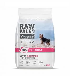 RAW PALEO Ultra Pork Mini Adult 750g z wieprzowiną dla psów dorosłych ras małych