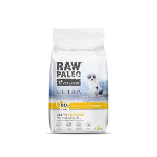 RAW PALEO Ultra Turkey MediumLarge Puppy 2kg z indykiem dla szczeniąt ras średnich i dużych