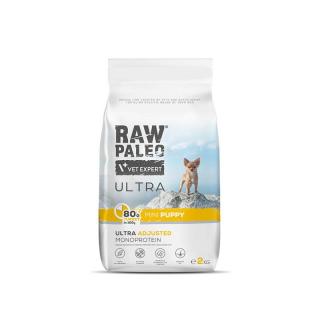 RAW PALEO Ultra Turkey Mini Puppy 2kg z indykiem dla szczeniąt ras małych