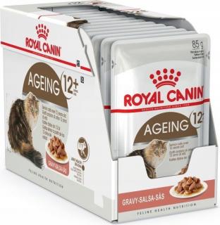 ROYAL CANIN Ageing 12+ Gravy 85g 12 PACK karma mokra dla kotów
