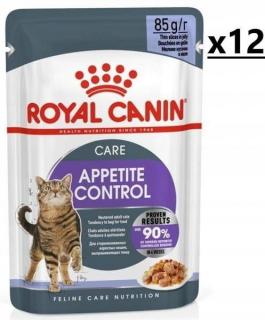 ROYAL CANIN Appetite Control kawałki w galaretce 85g 12 PACK