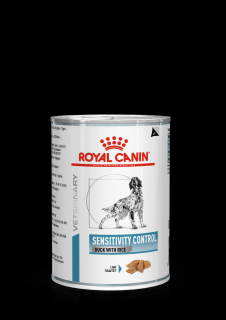 ROYAL CANIN dog sensitivity control duck rice 410g