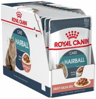 ROYAL CANIN Hairball Care 85g 12 PACK kawałki w sosie