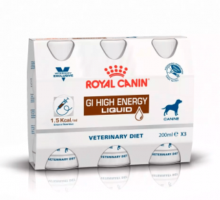 ROYAL CANIN High Energy Liquid 3x200ml karma płynna dla psów