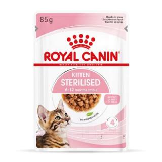 ROYAL CANIN Kitten Sterilised Jelly 85g karma mokra w galaretce dla kociąt