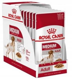 ROYAL CANIN Medium Adult 10x140g karma mokra dla psów
