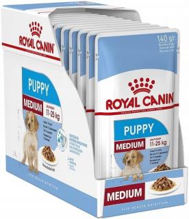 Royal Canin Medium Puppy 140g 10 PACK