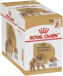 ROYAL CANIN Pomeranian 12x85g karma mokra dla psów