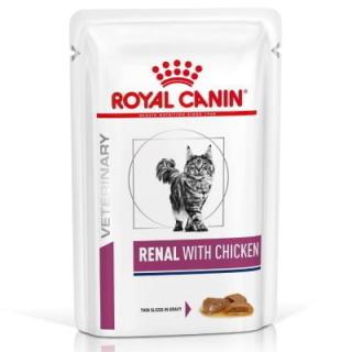 ROYAL CANIN Renal feline with chicken saszetka 85g