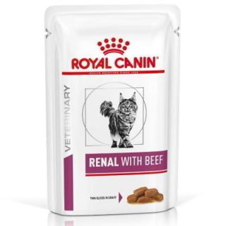 ROYAL CANIN Renal with beef 85g karma mokra dla kotów