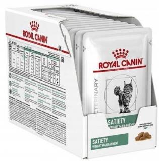 ROYAL CANIN Satiety Weight Management karma mokra dla kotów 12x85g