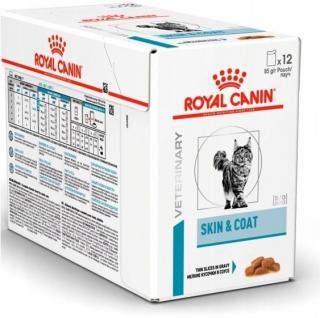 ROYAL CANIN Skin and Coat 12x85g karma mokra dla kotów