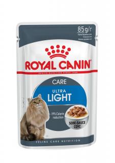 ROYAL CANIN Ultra Light Gravy w sosie 12x85g karma mokra dla kotów