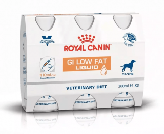 Royal Canin VD GI low Fat Liquid 3 x 200ml