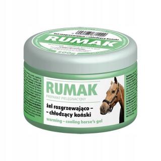 RUMAK Rozgrzewająco-chłodzący żel dla koni 250g