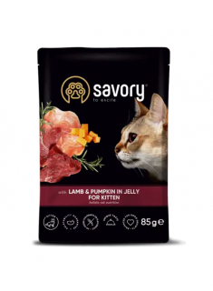 Savory KittenLambPumpkin 85g karma mokra dla kociąt