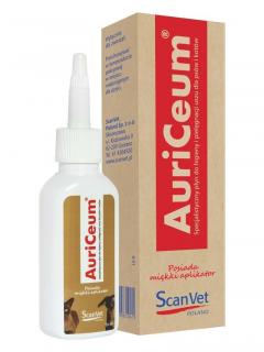 SCANVET AuriCeum 50ml płyn do uszu dla psa i kota