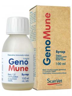 SCANVET Genomune syrop 100ml naturalna immunostymulacja