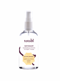 TOTOBI Naturalny bezśladowy kremik 50ml - butelka szklana z pompką