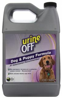 Urine Off Dog  Puppy Odor Stain Remover 3,78L usuwanie plam zapachu moczu