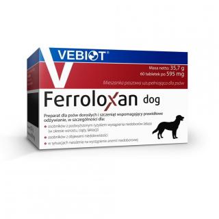 VEBIOT Ferroloxan dog/cat 60 tabletek