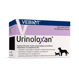 VEBIOT urinoloxan dog cat 60 tabletek