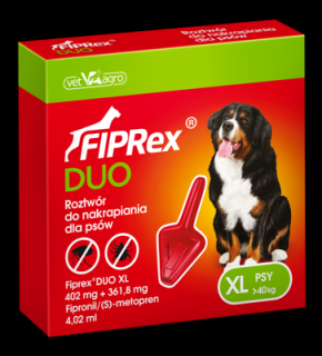 VET-AGRO Fiprex DUO XL >40kg roztwór dla psów 4,02ml