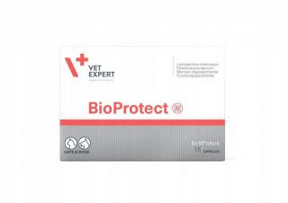 VET EXPERT Bioprotect 10 kapsułek probiotyk 1 listek