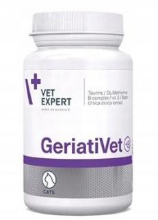 VET EXPERT Geriativet Cat 60 kapsułek dla starszych kotów