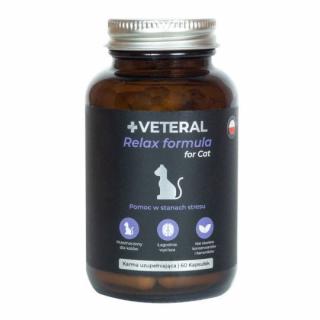 VETERAL Relax Formula Cat 60 kapsułek
