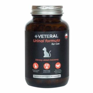 VETERAL Urinal Formula Cat 60 kapsułek